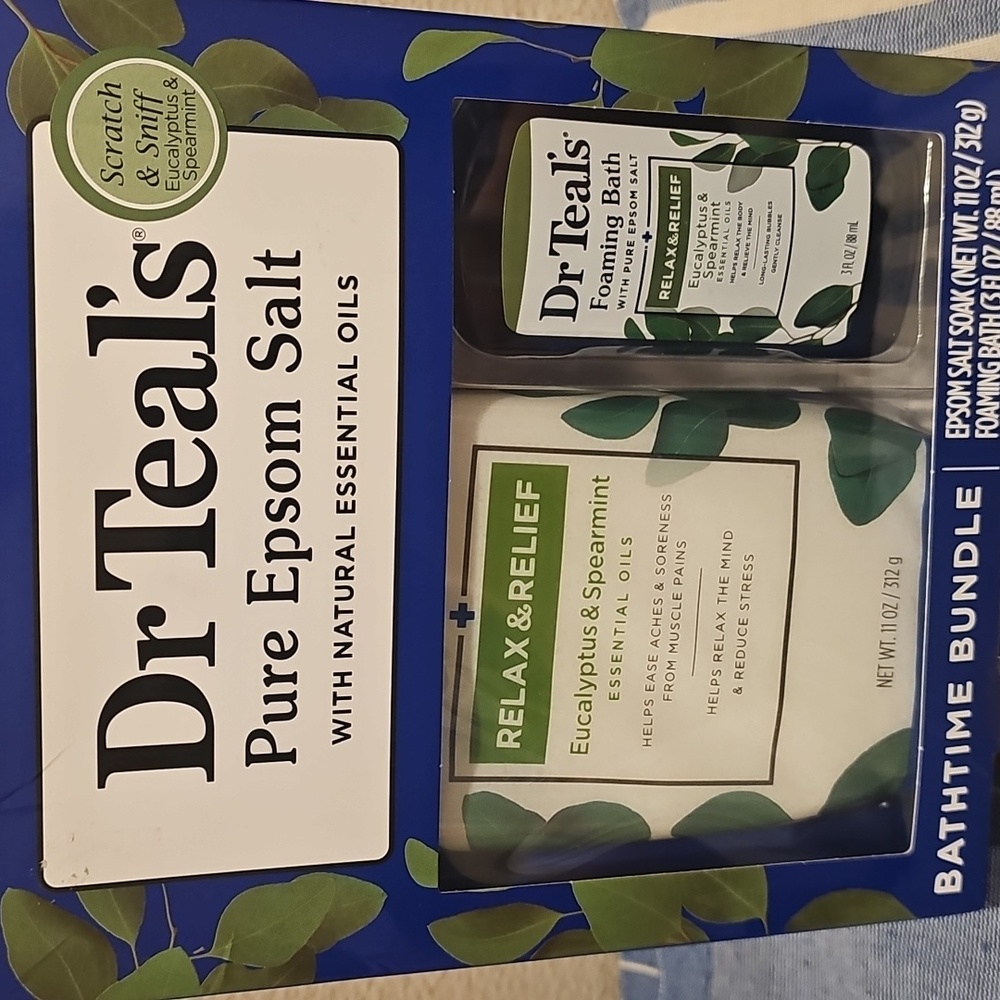 Dr Teal's Pure Epsom salt bundle